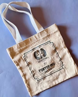 Shopper My Style Bags Portofino Gin ricamata