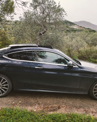 Mercedes c coupé 220 4matic sport plus, tetto