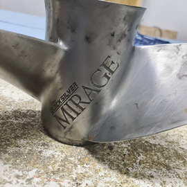 Elica acciaio mirage per Mercury/mercruiser