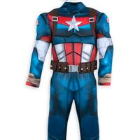 Vestito capitan america originale disney tg 4 anni