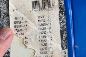 Catene da neve mai usate.