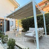 Pergola in acciaio e alluminio