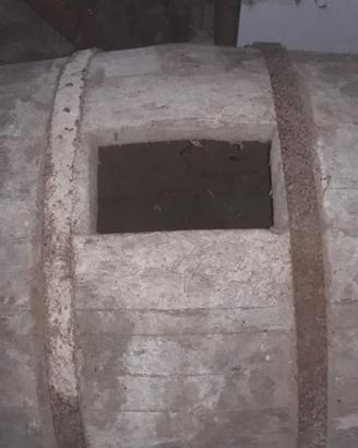 Antica botte in legno 300 litri