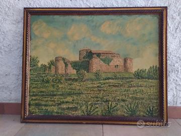 Dipinto ad olio 1968 - Castello di Gorizia