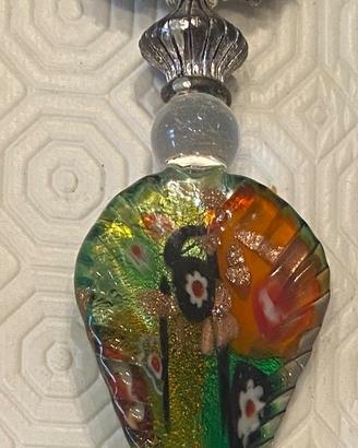 Lente di ingrandimento con manico in vetro