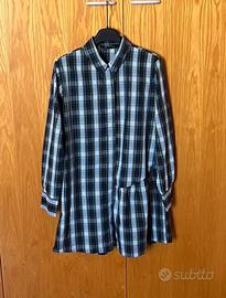 Zara camicia donna fantasia tartan