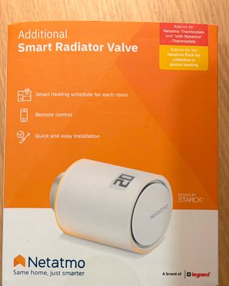 Valvola Termostatica Intelligente Netatmo