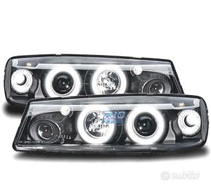 FARI OPEL CALIBRA 90-98 ANGEL EYES CCFL SFONDO NER