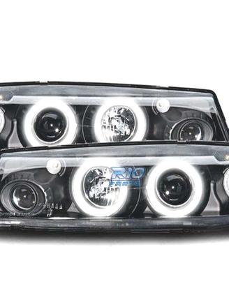 FARI OPEL CALIBRA 90-98 ANGEL EYES CCFL SFONDO NER