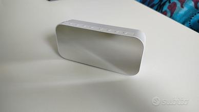 Sveglia digitale LED con cassa bluetooth e radioFM