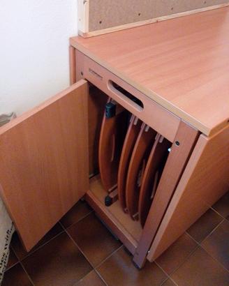  mobile soggiorno e tavolo Foppapedretti Copernico