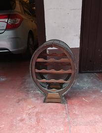 portabottiglie in legno