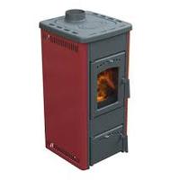 stufa rossa a legna a grosseto