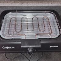 Griglia piastra bistecchiera elettrica Enkho bbq