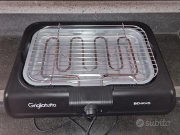 Griglia piastra bistecchiera elettrica Enkho bbq