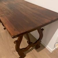 Tavolo Fratino antico in legno massello 