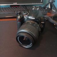 Nikon D5000+2 obbiettivi+accessori