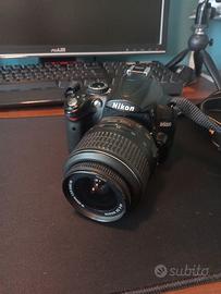 Nikon D5000+2 obbiettivi+accessori