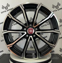 4 CERCHI IN LEGA FIAT 500X CROMA DA 16