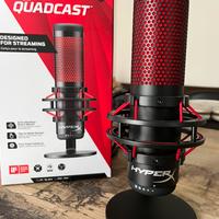 Nuovo - Microfono HyperX Quadcast