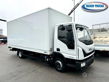 IVECO EUROCARGO 75-210 cassa + sponda, km 70.000