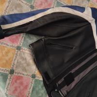 Giubbotto moto e polo abbinata