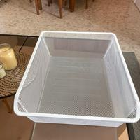 Cestello in rete IKEA con binari nuovo