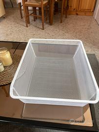 Cestello in rete IKEA con binari nuovo