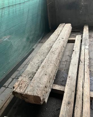 TRAVI legno originali casa colonica