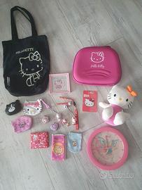 Hello Kitty Set, orologio, etui ecc