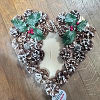 CUORE NATALIZIO IN PIGNE