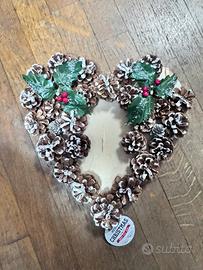 CUORE NATALIZIO IN PIGNE