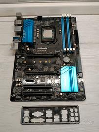 Scheda madre cpu  ram e cooler