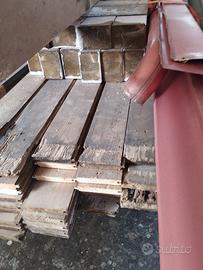 Travi in legno per pergolato