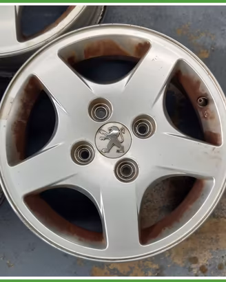 Cerchio Singolo in Lega PEUGEOT 206 dal 09/1998 al