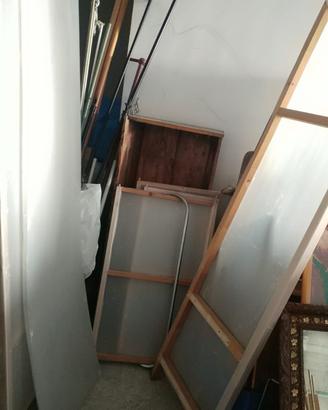 Armadio ikea leggero in pvc alveolare