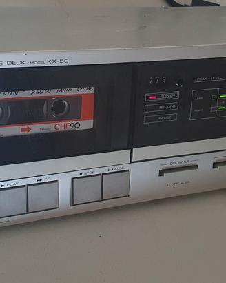 Kenwood KX-50 Stereo Cassette Deck.
Funziona 