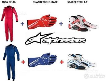 KIT ABBIGLIAMENTO PILOTA ALPINESTARS nuovo FIA