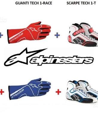 KIT ABBIGLIAMENTO PILOTA ALPINESTARS nuovo FIA