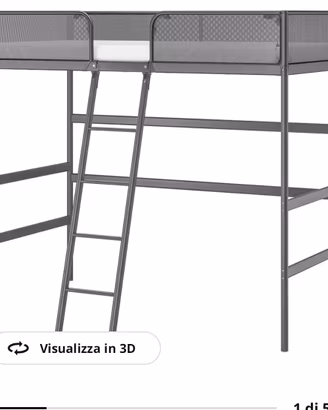 Ikea TUFFING letto a castello