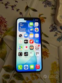 IPhone 13 128 GB Nero originale ragalasi 8 cover