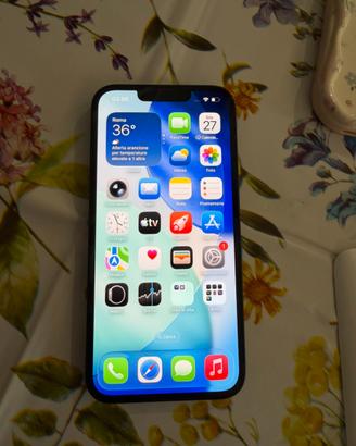 IPhone 13 128 GB Nero originale ragalasi 8 cover