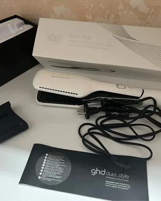 GHD Duet Style bianca piastra asciugacapelli