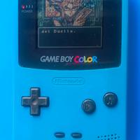 Gameboy Color + alimentatore + gioco Yu Gi Ho