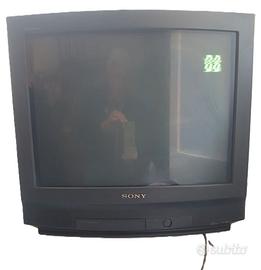 TV Vintage CRT Sony Trinitron KV-21T3A 21 pollici