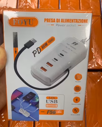 Caricatore FOYU PD 66W USB