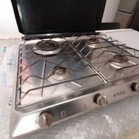 Piano Cottura Smeg a Gas con Valvola di  Sicurezza
