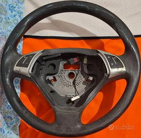 Volante Punto+Luci a led e poggiatesta posteriore