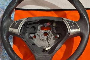 Volante Punto+Luci a led e poggiatesta posteriore