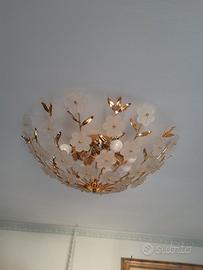 Coppia di plafoniere a soffitto